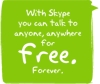 Telefonování přes Skype je zdarma